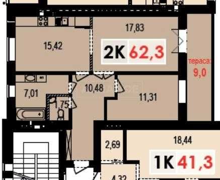 Готова, видова 2кім.квартира поруч Метро!