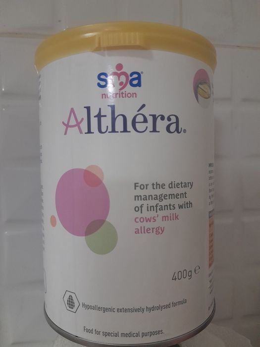 Продам или обмен  новая  гипоаллергенная безлактозная смесь SMA Althér