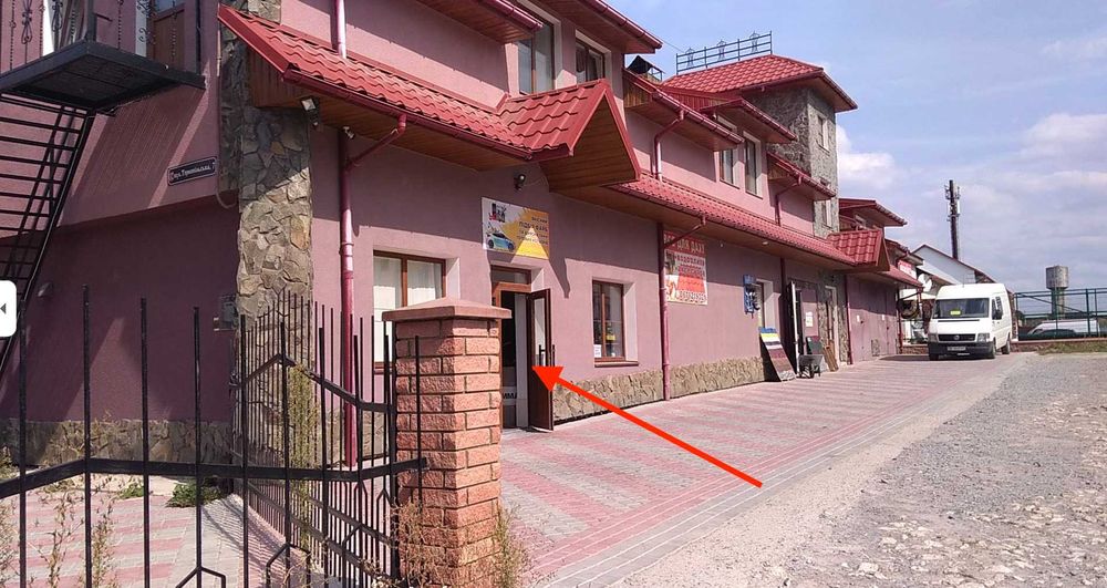 Здається в оренду приміщення 50м2 м. Золочів, Львів. обл