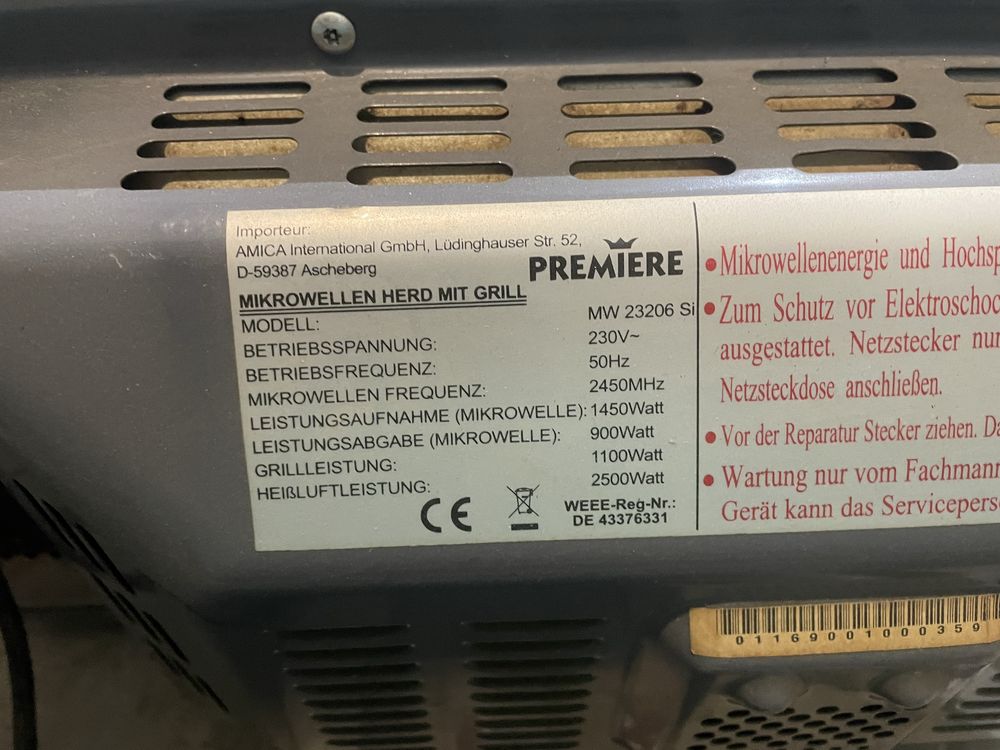 Продам мікрохвильову піч