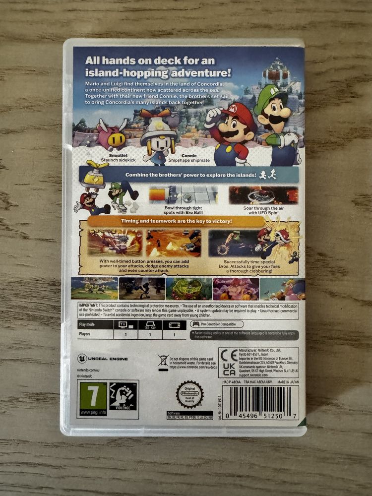 Mario & Luigi Brothership Nintendo Switch
