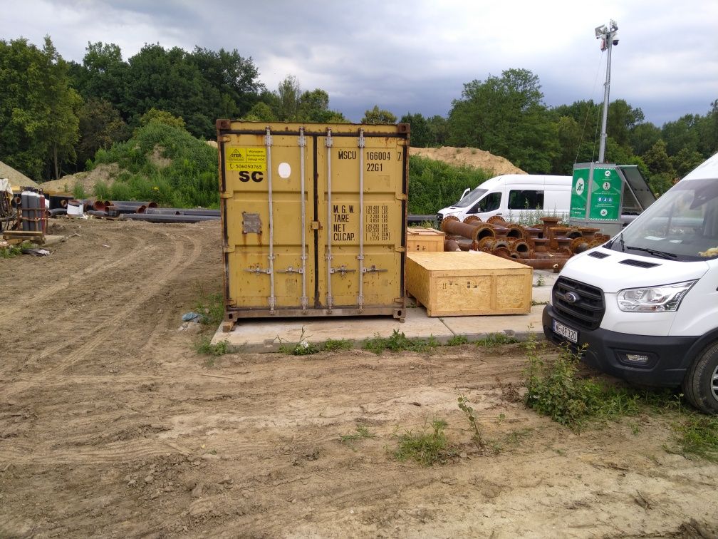 Kontener morski 6m 20DV, kontener 40HC 12M Śląsk Katowice