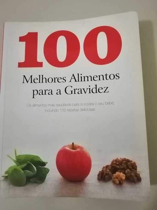 Livro "100 melhores alimentos para a gravidez"