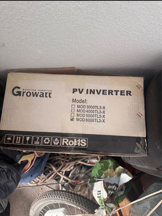 Інвертор новий Growatt MOD6000TL3-X