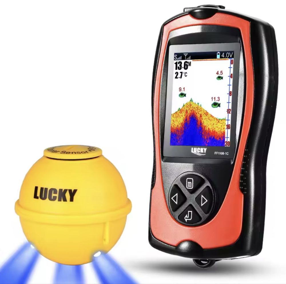 Łódka zanętowa v18 GPS Echosonda LUCKY