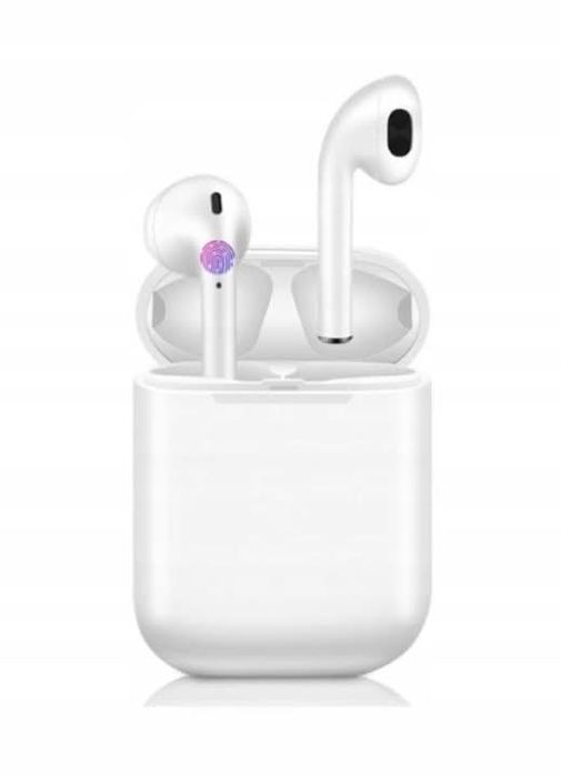 Słuchawki Bezprzewodowe Douszne Bt 190 I13 Białe Dokanałowe