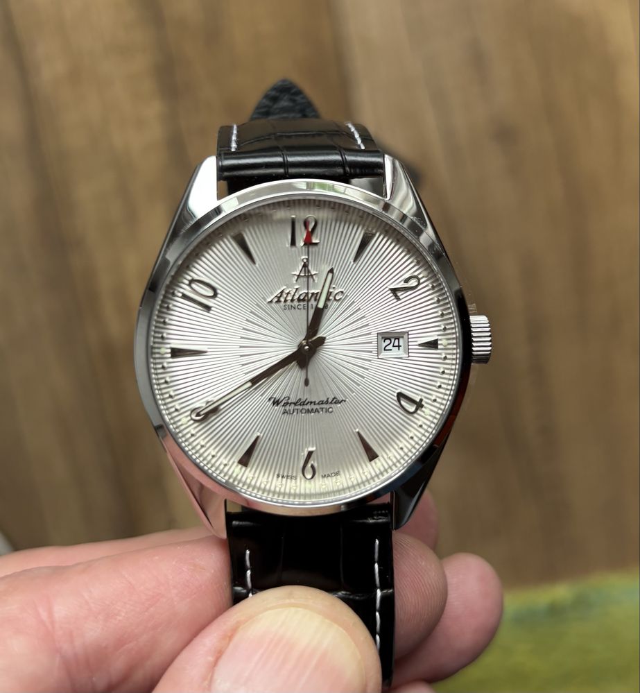 Zegarek ATLANTIC Worldmaster AUTOMATIC 51752.41.25S 40mm WR50 SW200