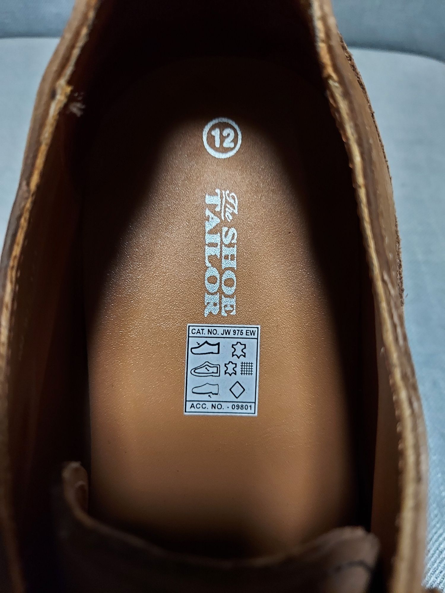 Mokasyny THE SHOE TAILOR roz.45 , Monki , skóra naturalna , półbuty