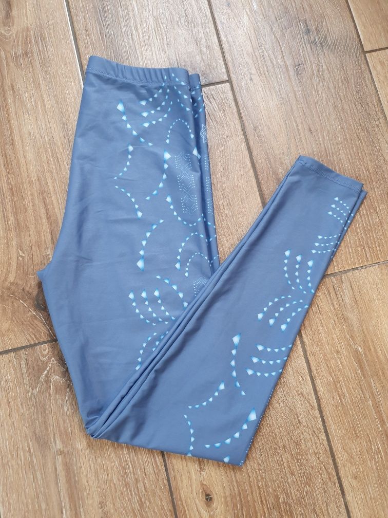 Colorat Snow Leo legginsy-S