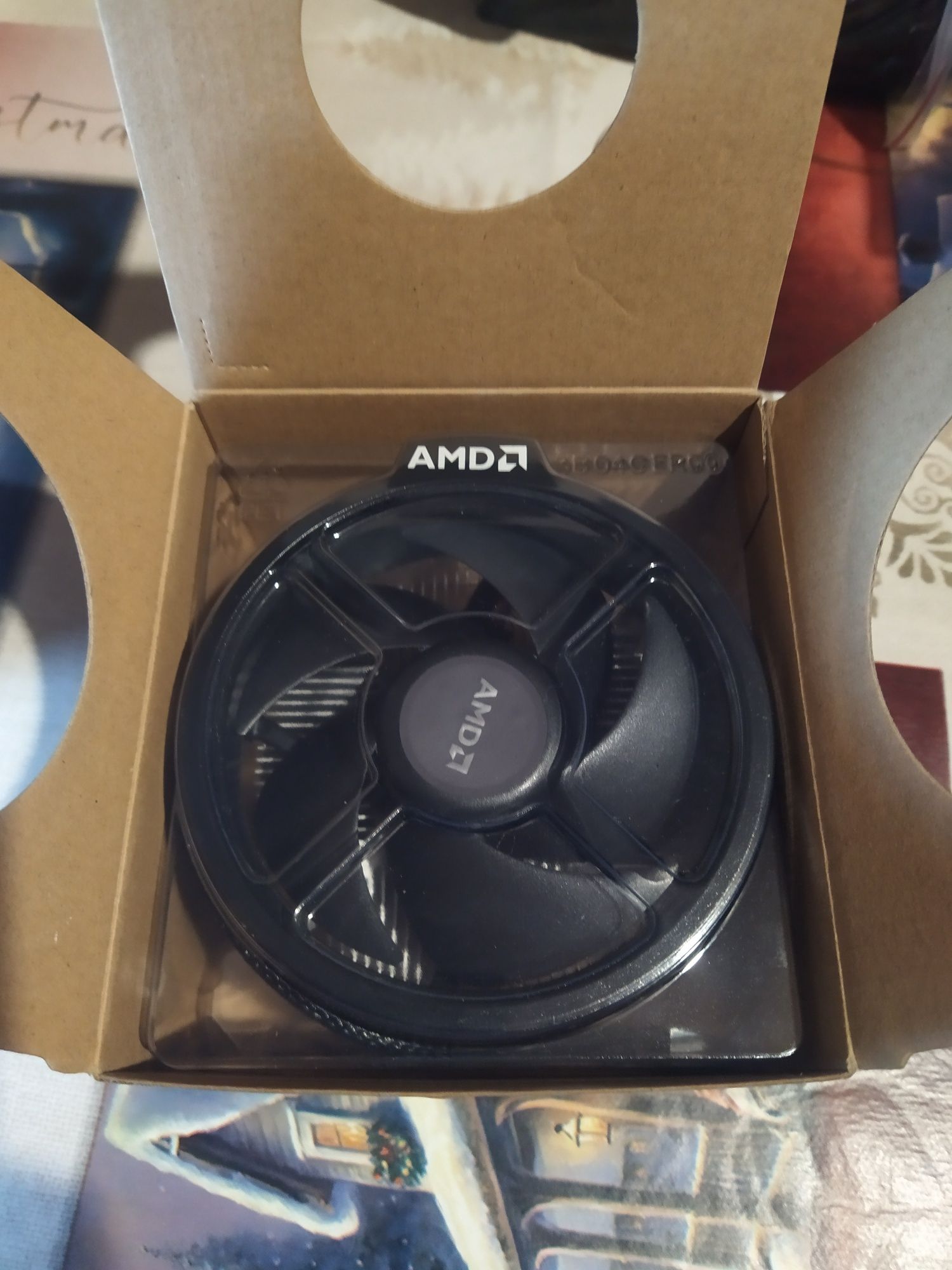 AM4 AMD Оригінальний радіатор кулер охолодження для процесора. Новий.