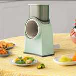 Овочорічка ручна Овочерізка електрична 3в1 Vegetable cutter, подрібнюв