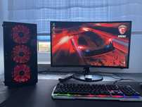 Zestaw PC do gier z TV.