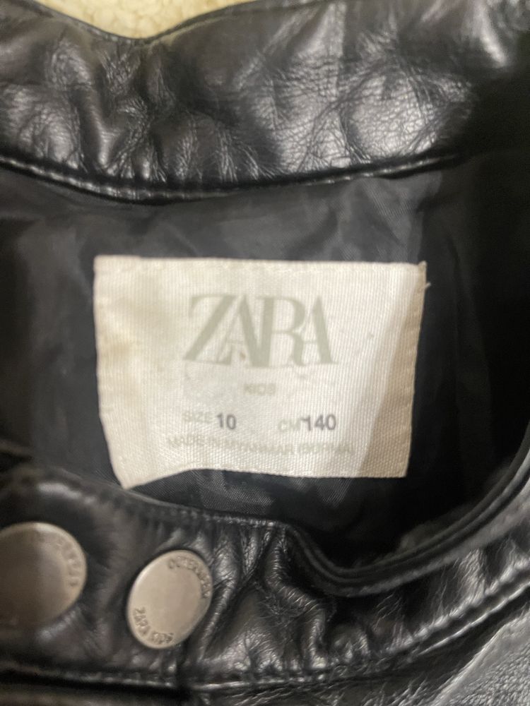 Куртка шкіряна Zara