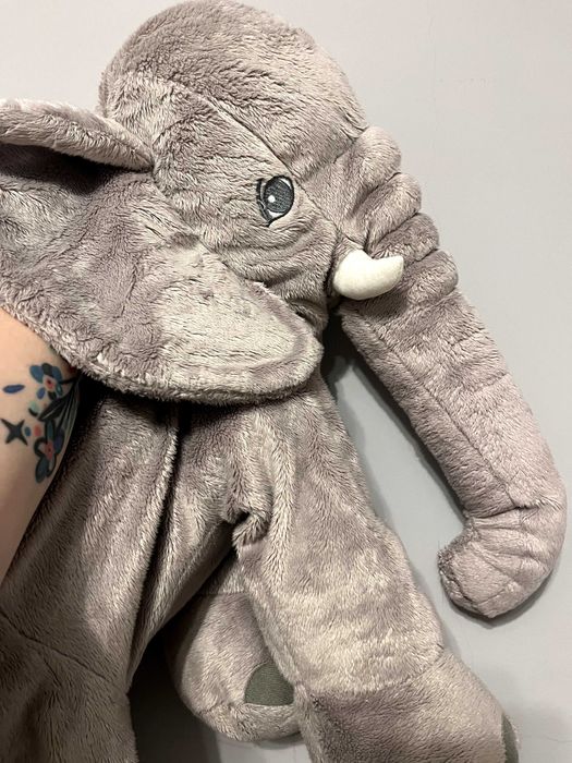 Duży słoń przytulanka ikea JÄTTESTOR