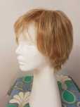 Blond peruka krotkie wlosy H144