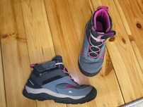 Buty trekkingowe wodoodporne Decathlon Quechua 29-30