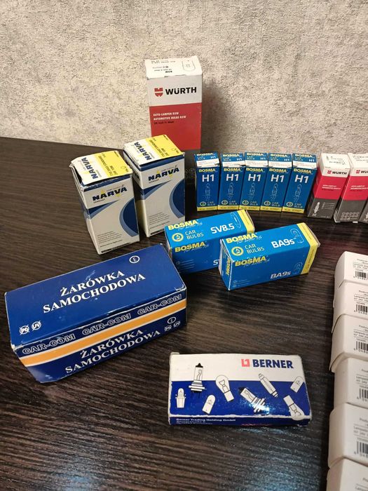 Лампочки 24 вольта різного виду