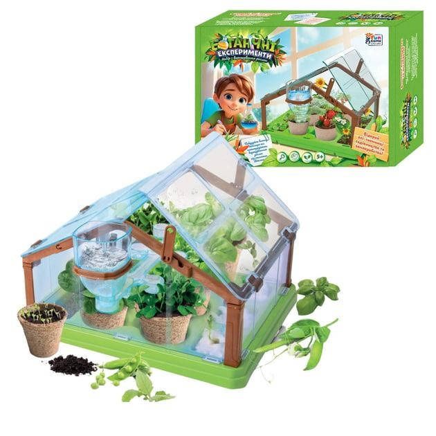 Набір з вирощування рослин, ботанічні експерименти з теплицею 78522 "4