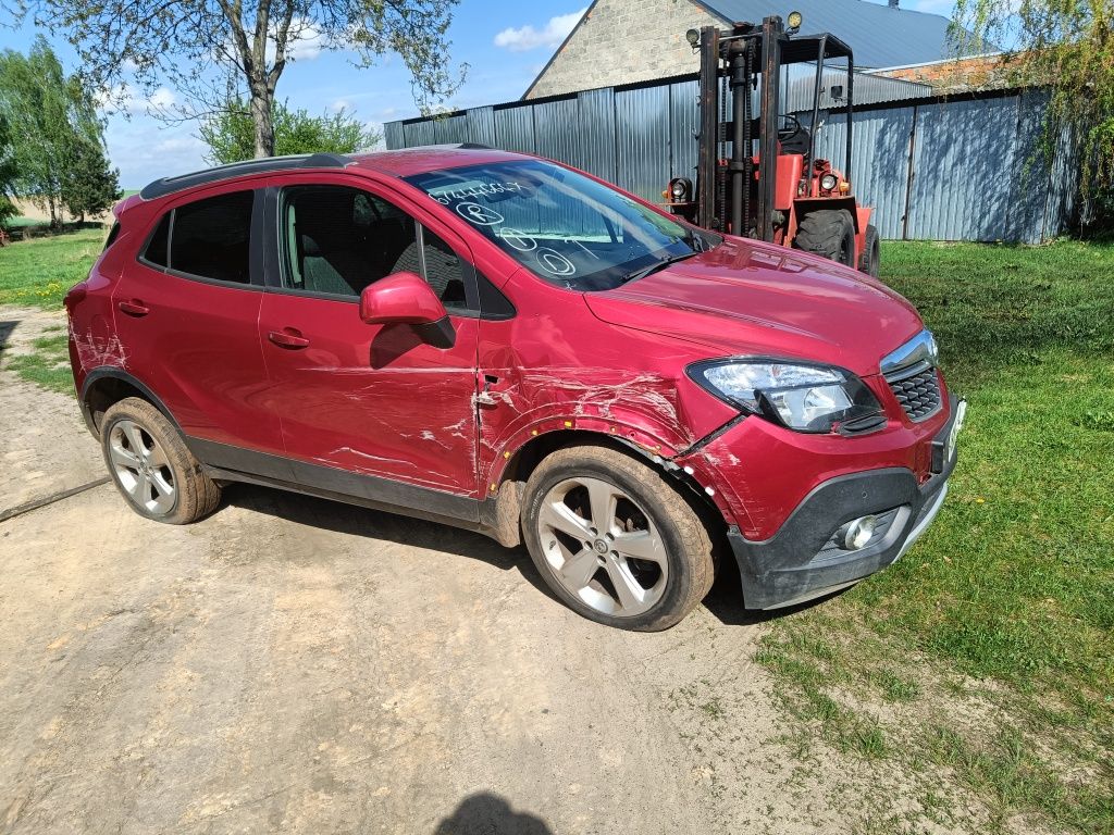 Karoseria Opel Mokka I A 12-19 Bordowy GCS Maska Zderzak Błotnik Drzwi