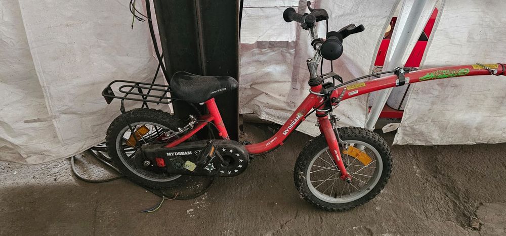 bicicleta vermelha