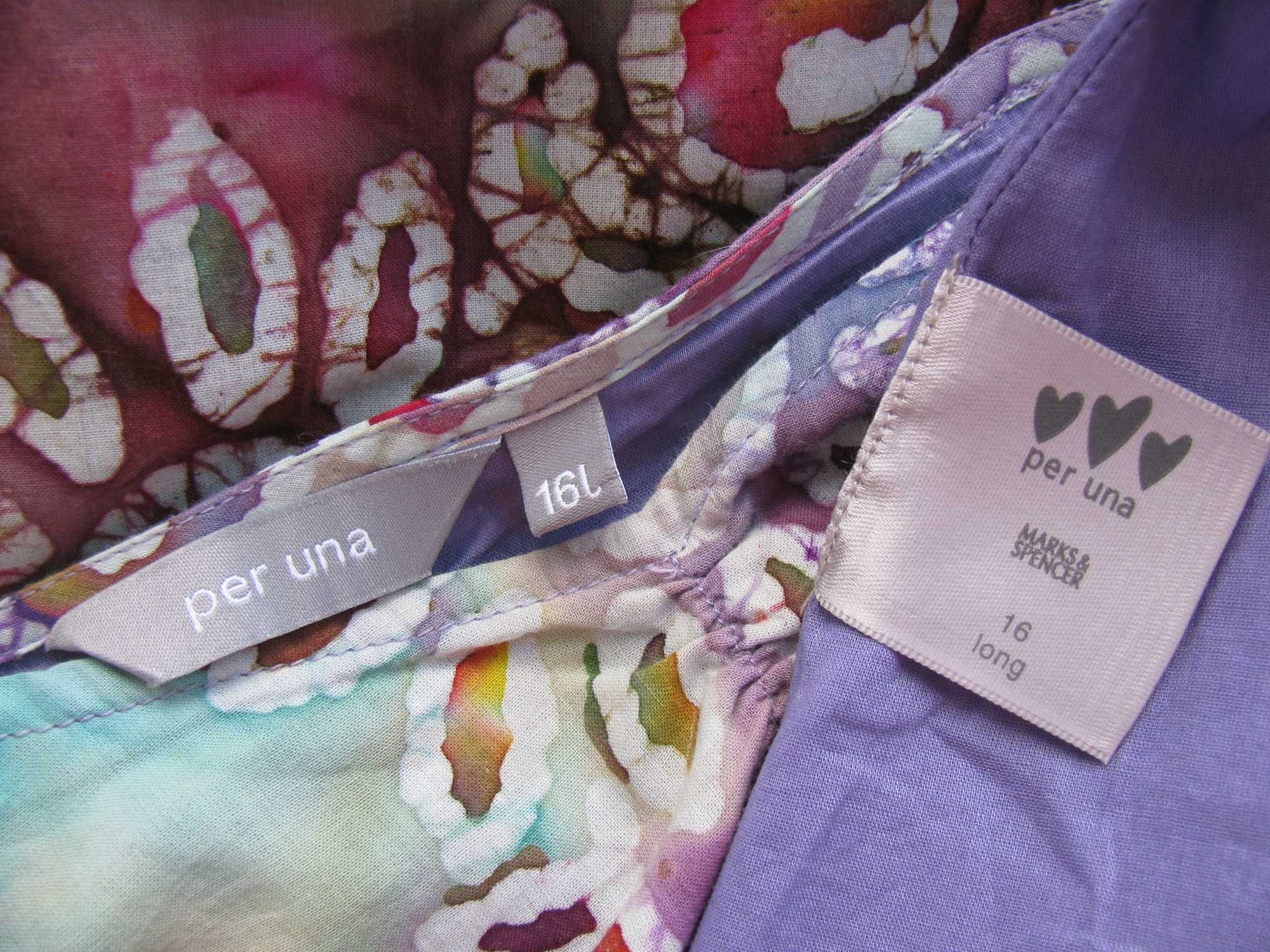 Летнее хлопковое платье marks and spencer англия