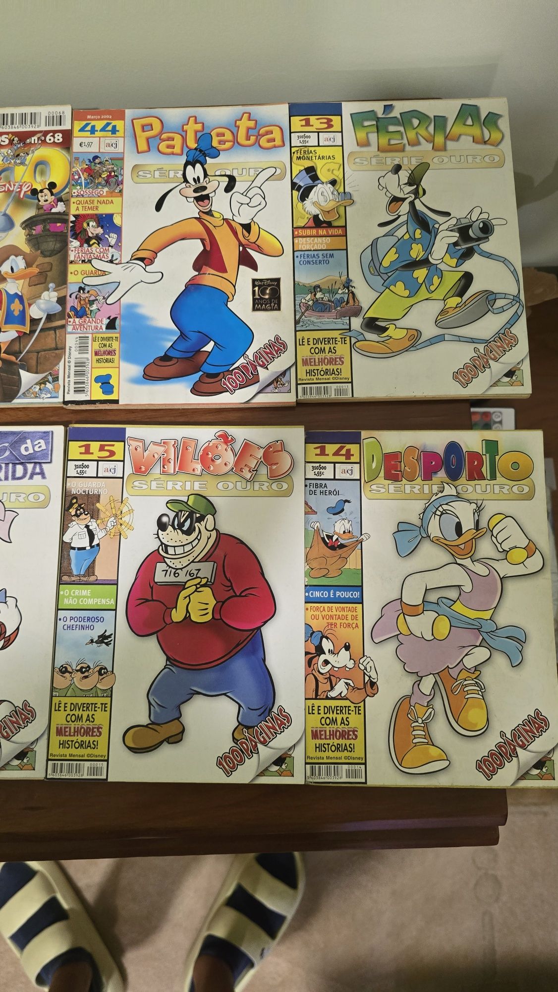 Banda desenhada Disney série ouro