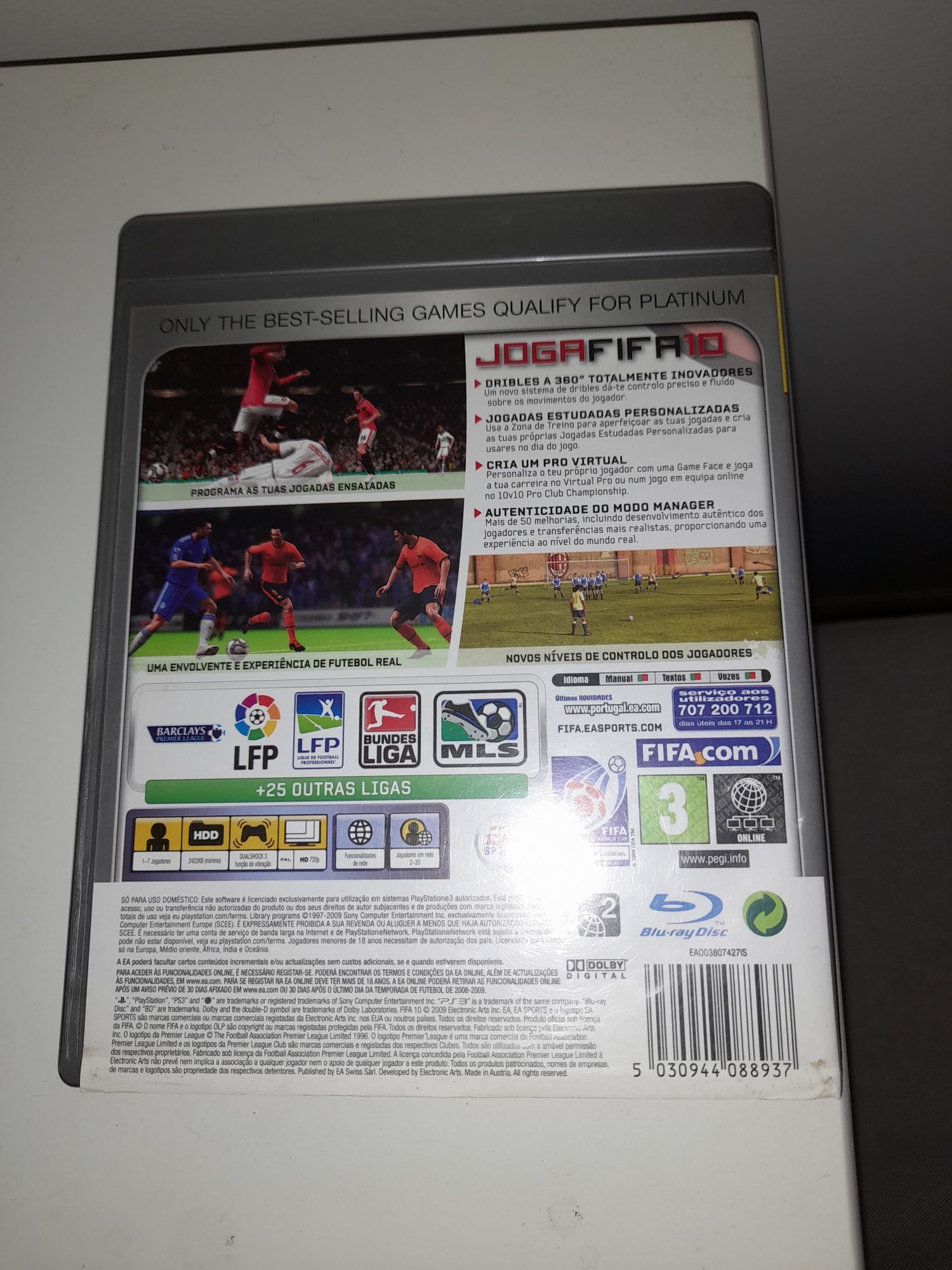 Fifa 10 PS3 como novo