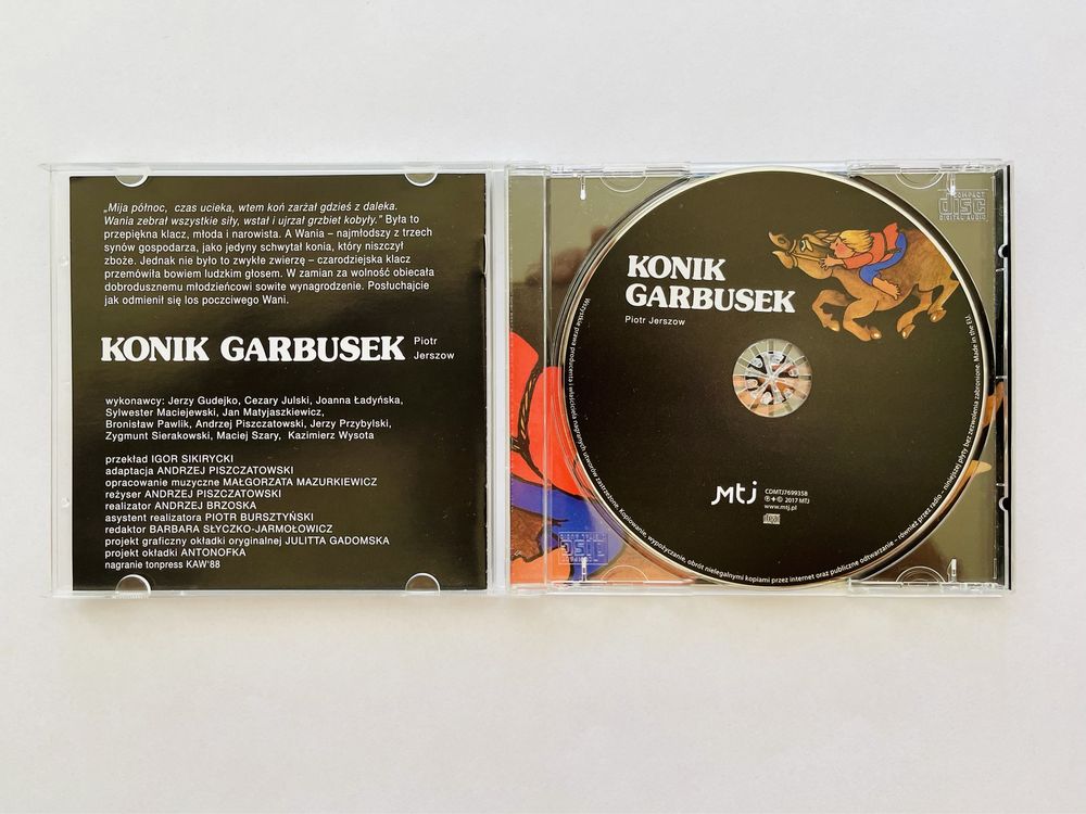 SŁUCHOWISKO NA CD: Konik Garbusek (Piotr Jerszow)