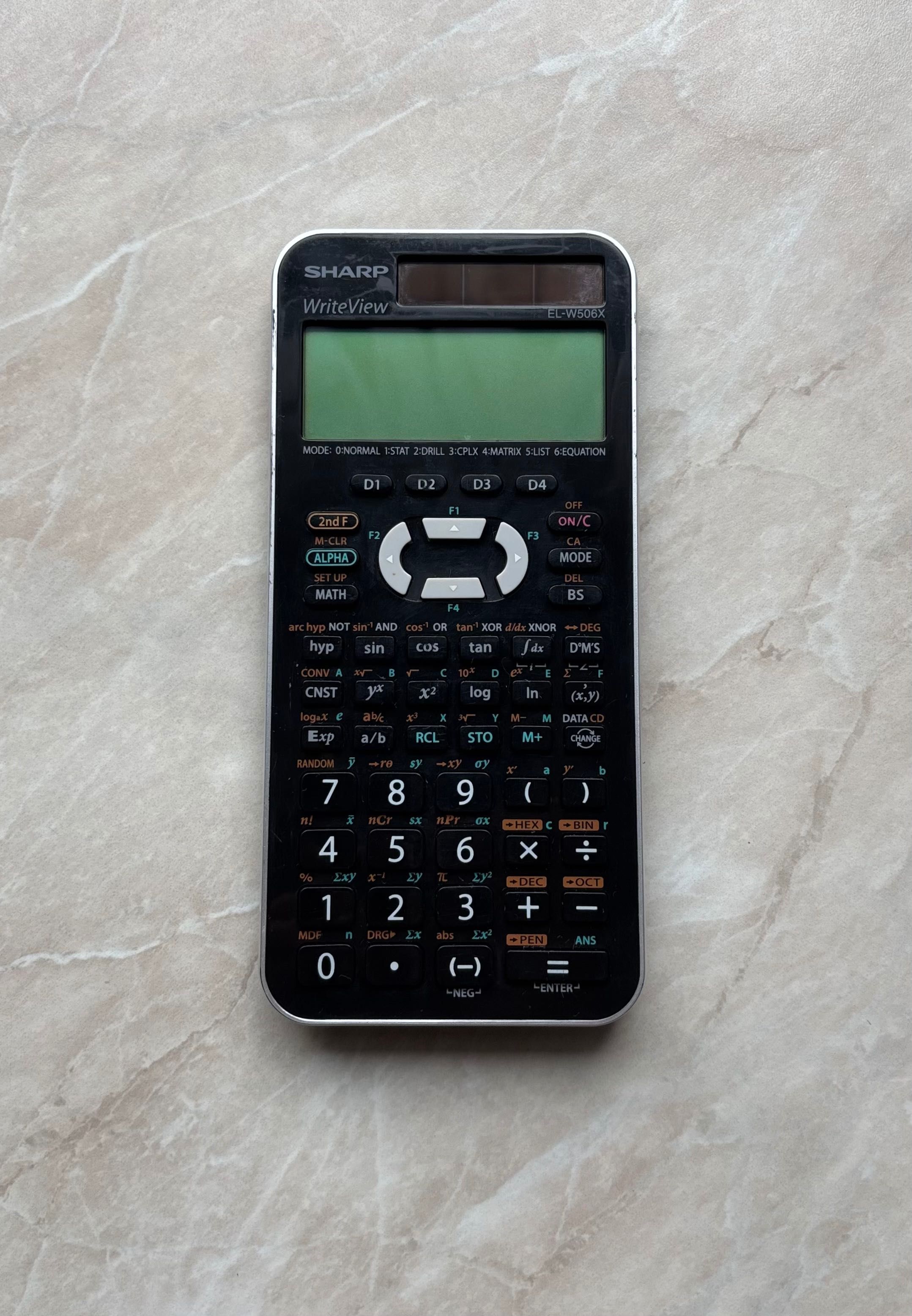 Kalkulator Sharp el-w506x