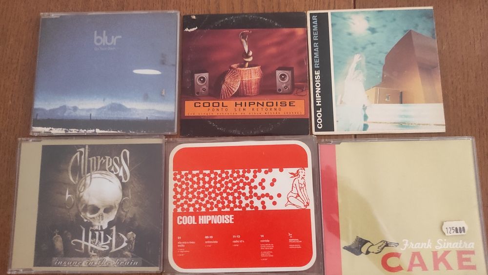 CD Singles vários Lote 1