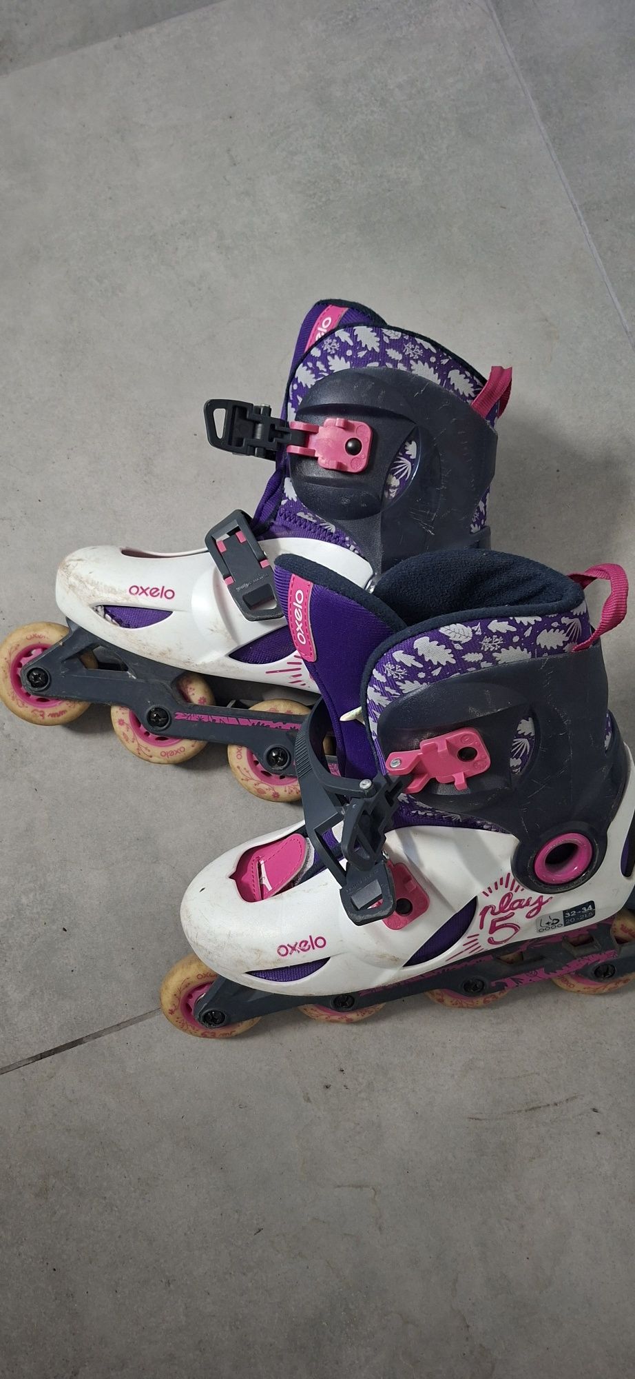 Rolki oxelo rozmiar 32-34