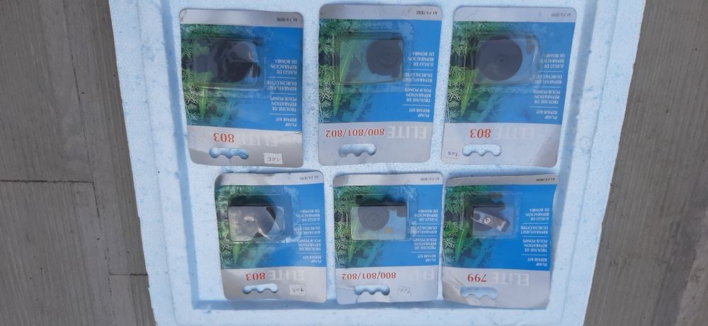 Kits de reparação para bombas de ar