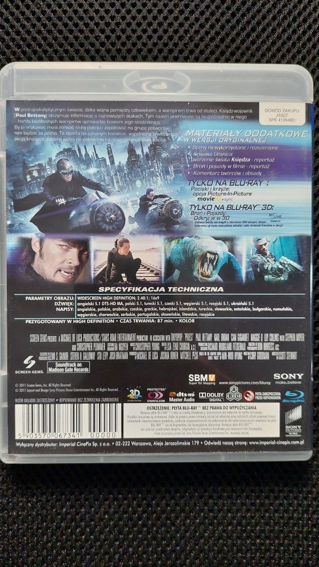 Ksiądz blu-ray 3D PL