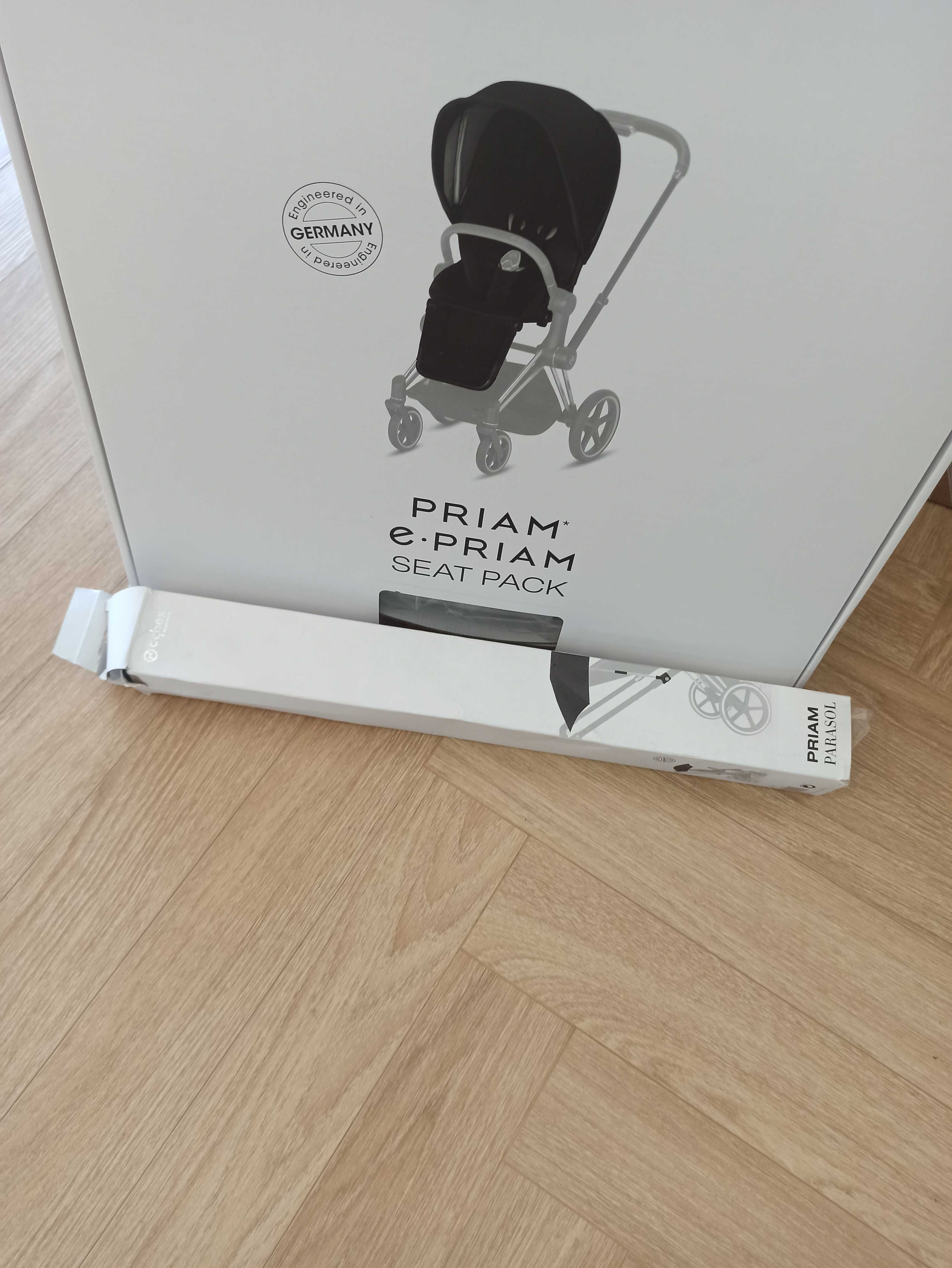 Sprzedam cały wózek Prima 2.0 Deep Black gratisy parasolka Cybex inne