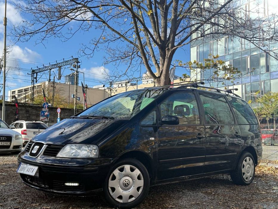 Seat Alhambra•1.9D•Przestronny•Zadbany•Minivan•Zamiana•Święta Otwarte