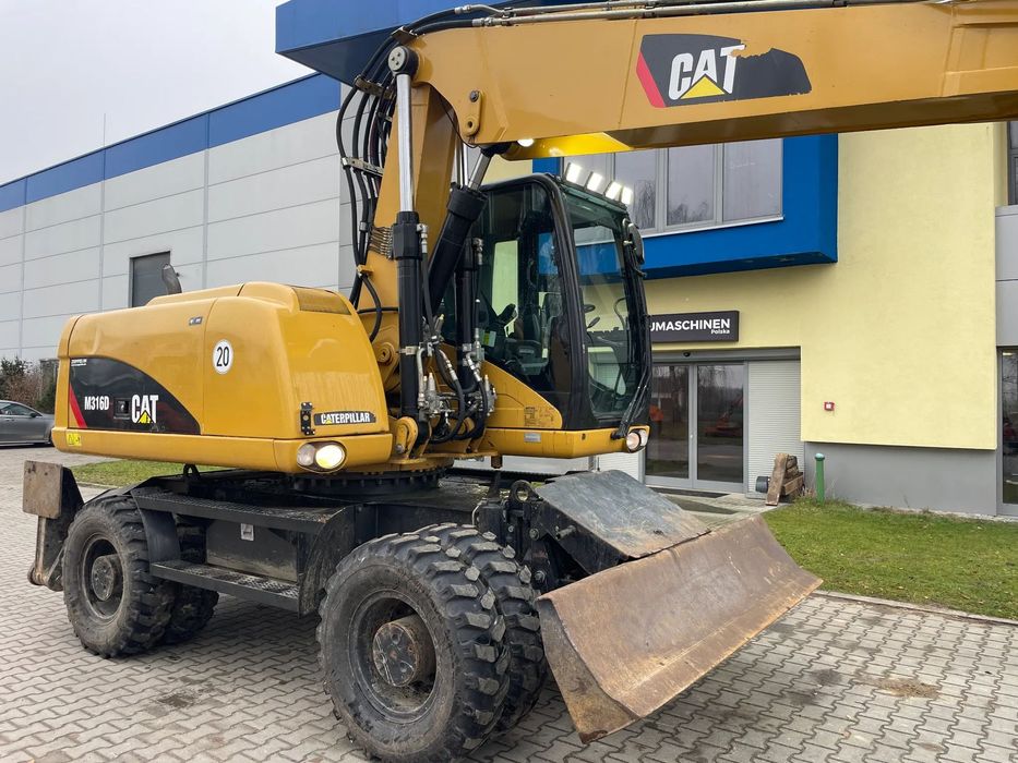 Caterpillar M316D  Koparka kołowa CAT M316D w bardzo dobrym stanie