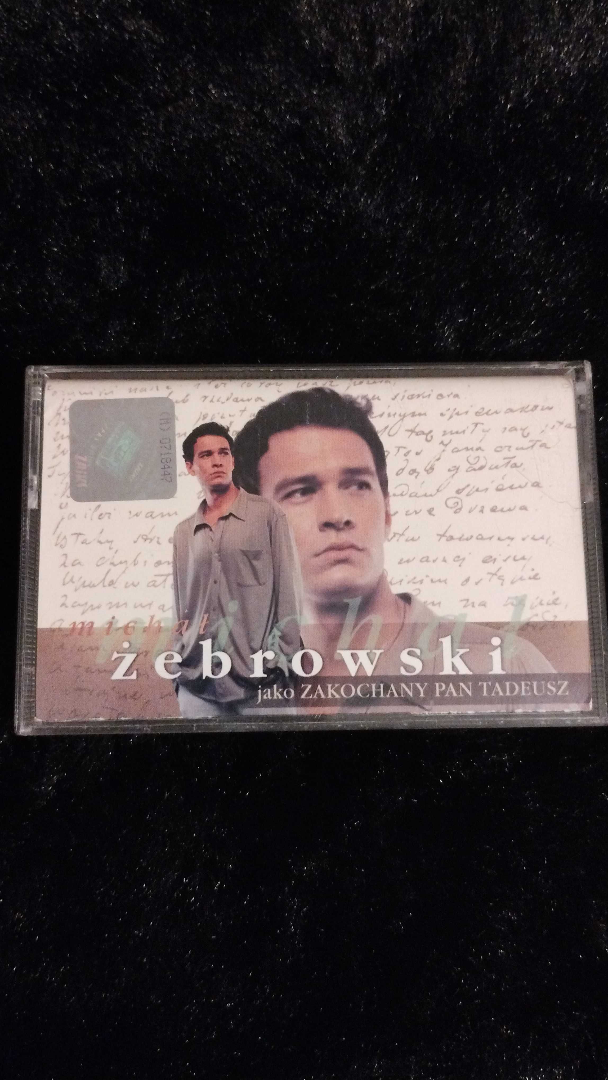 Kaseta vintage " Michał Żebrowski jako zakochany Pan Tadeusz"