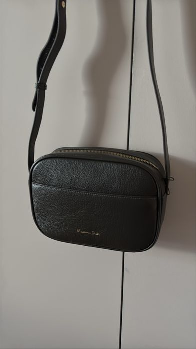 Nowa Skórzana torebka Massimo Dutti khali