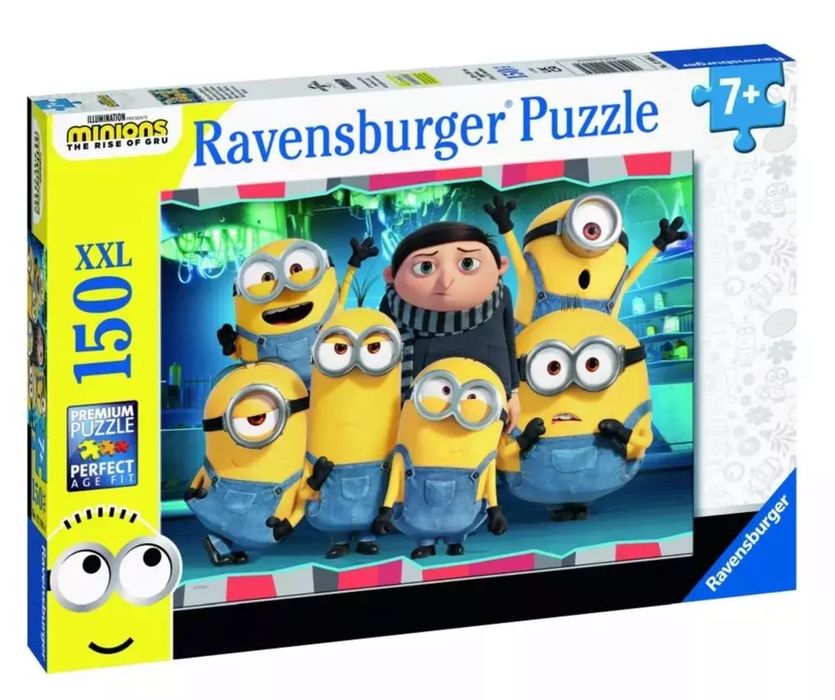 Puzzle 150 elementów XXL. Minionki 2. Ravensburger