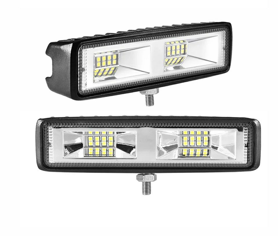 Фара Led ПТФ ДХО DRL балка 48w для противотуманок заднего хода