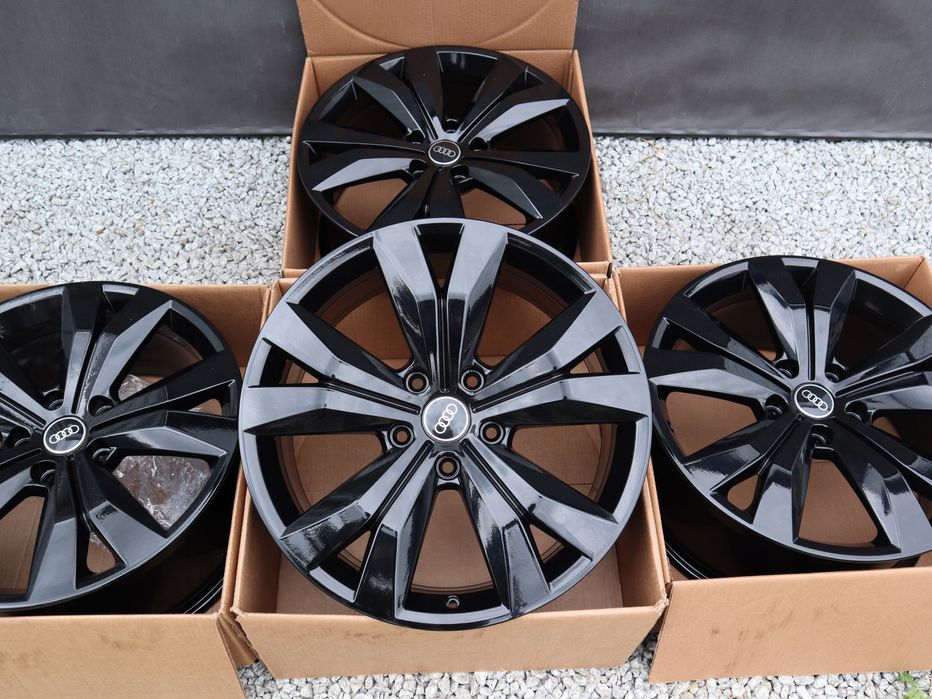 felgi audi q7 volkswagen oe touareg 9.0x20 5x130 et 57 czarne super st