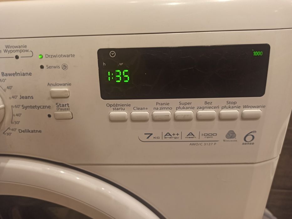Wszystkie części do pralki Whirlpool AWO/C 3127P silnik Bemben hydro