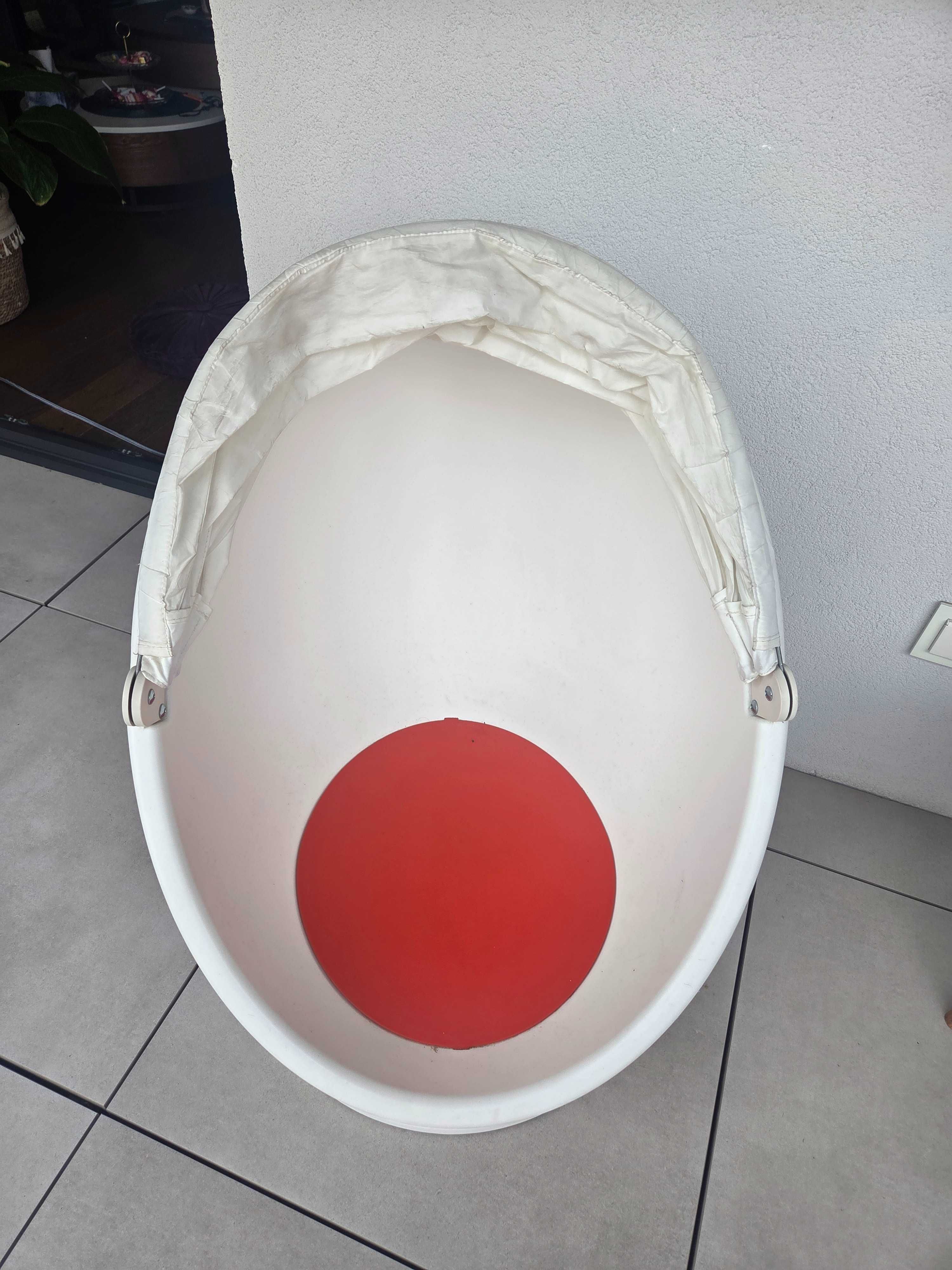 IKEA LOMSK Fotel obrotowy dla dzieci biały używany