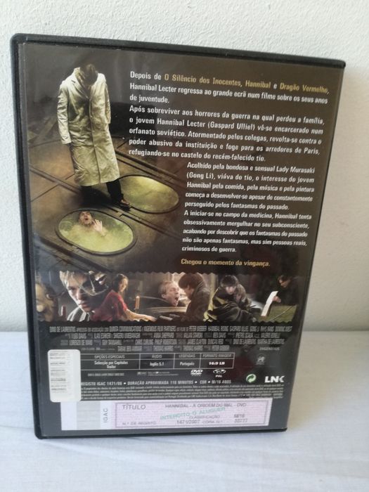 Dvds cada 5 euros

1. HANNIBAL- A origem do mal

2. Águas Passadas - Á