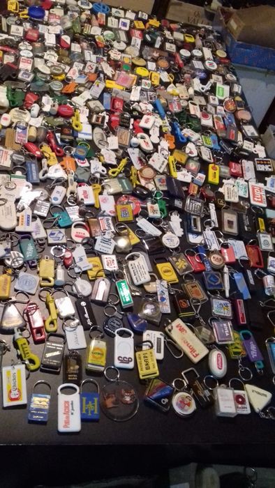 Vendo Colecções de 100 Porta-Chaves Sortidos para Colecçionadores .