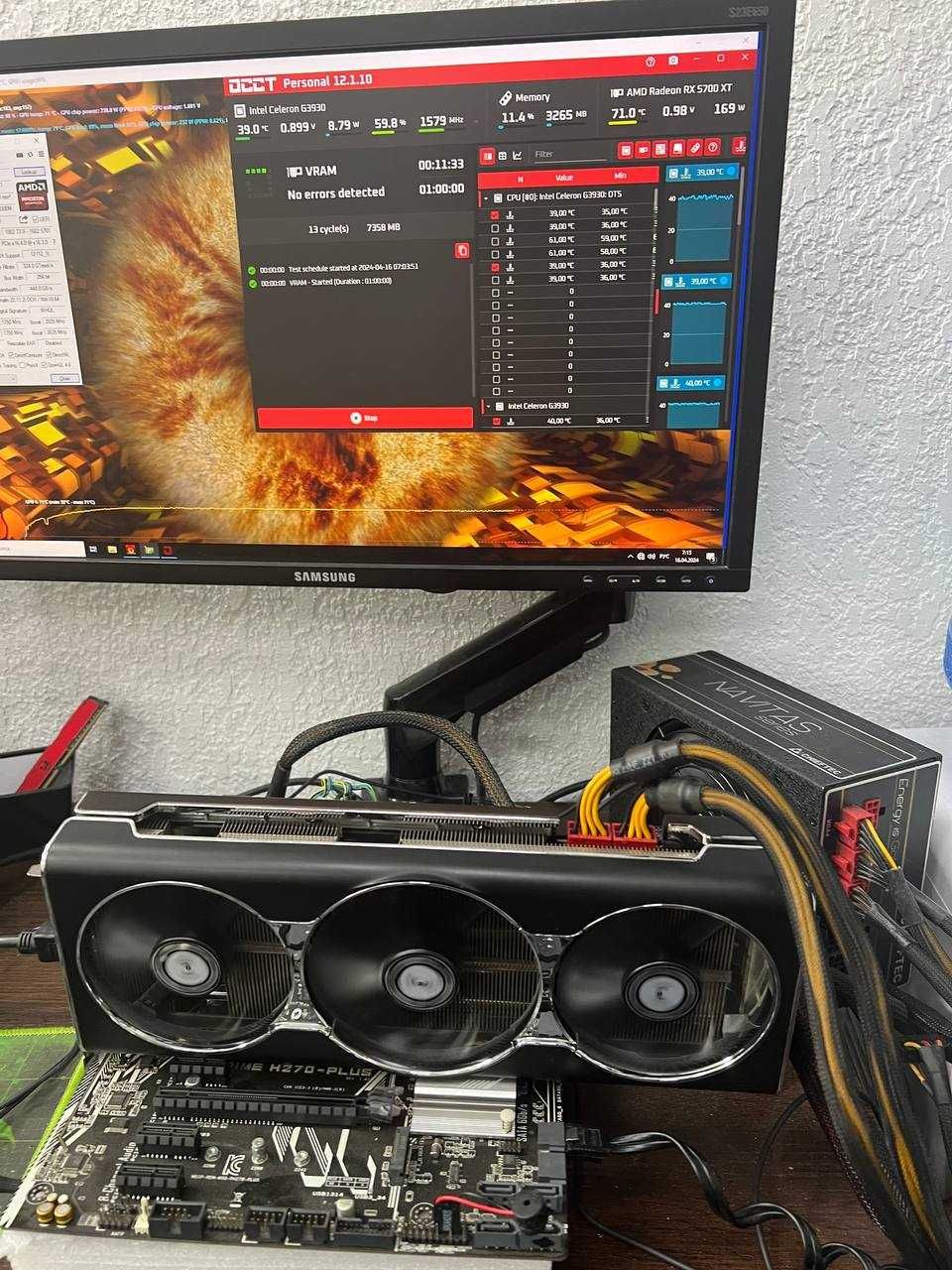 Відеокарта XFX THICC III ULTRA  RX5700 XT 8GB KlavaComp