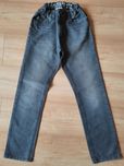 Szare spodnie jeansy 146 cm