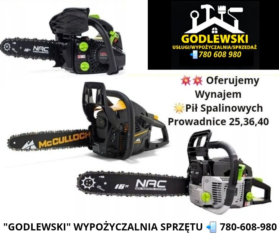 Okazja!! Wynajem! Rębak Spalinowy 15Km Rozdrabniacz Wypożyczalnia!