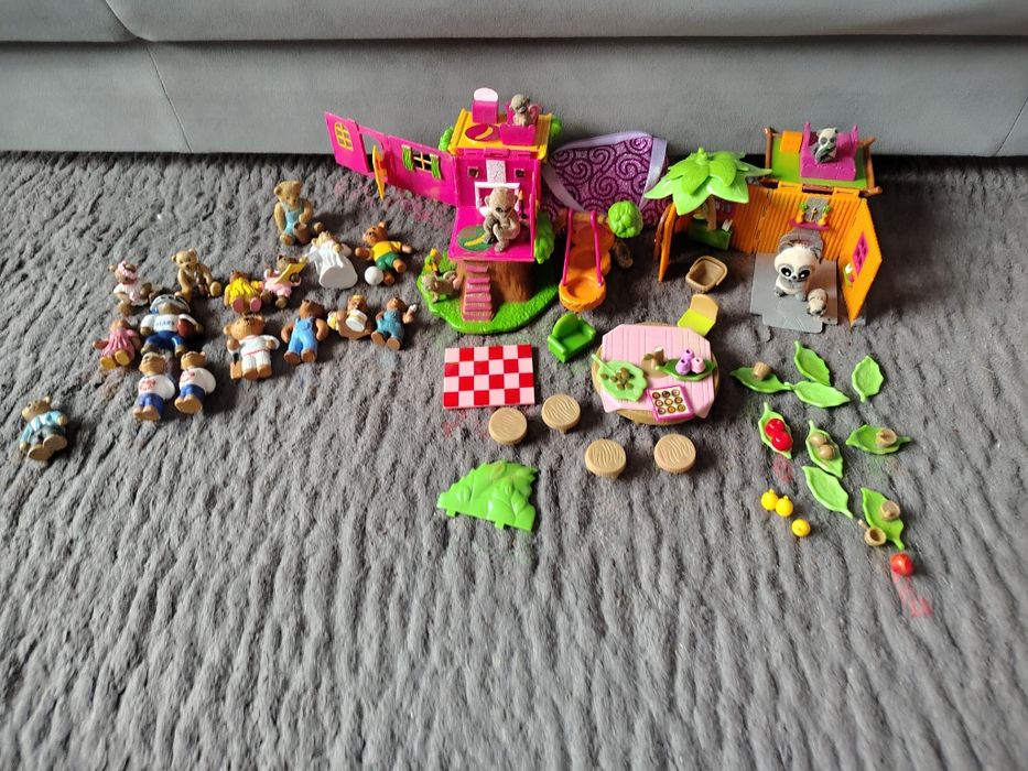 Domki małpki pandy i misie meg