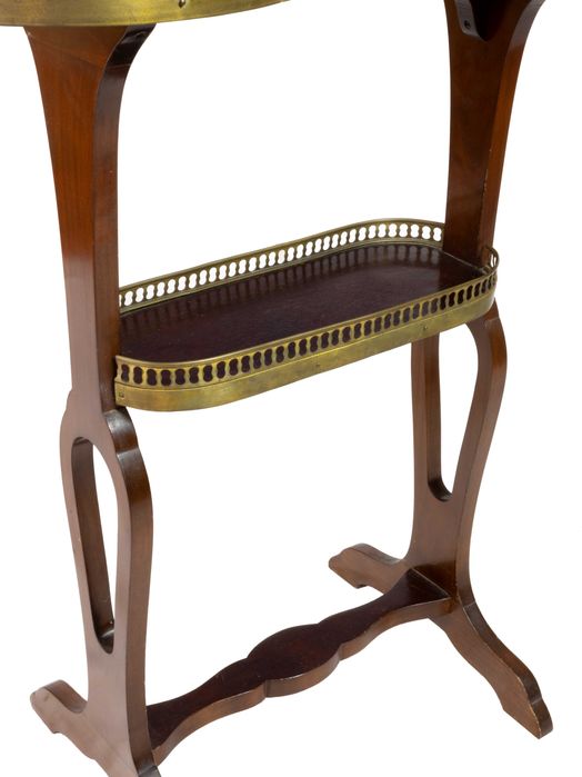 Mesa Guéridon Mogno Napoleão III, Século XIX